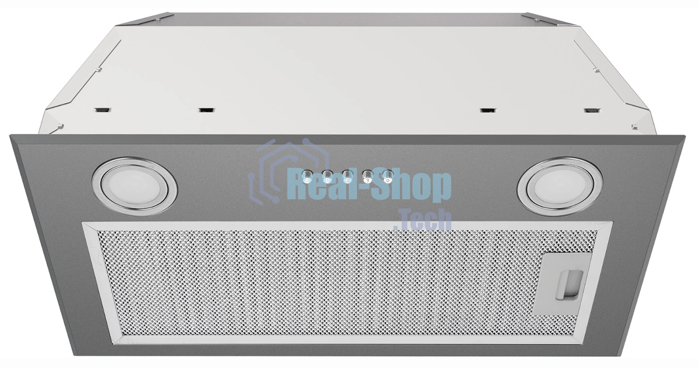 Вытяжка встраиваемая Lex GS Bloc P 600 серый, 52.5 см, 1050 м/ч, 46 дБ