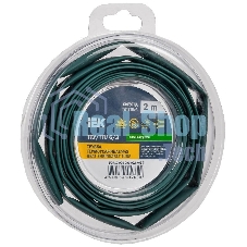 Трубка термоусадочная ТТУ нг-LS 6/3 зел. (уп.2м) IEK UDR12-006-003-002-K06-T