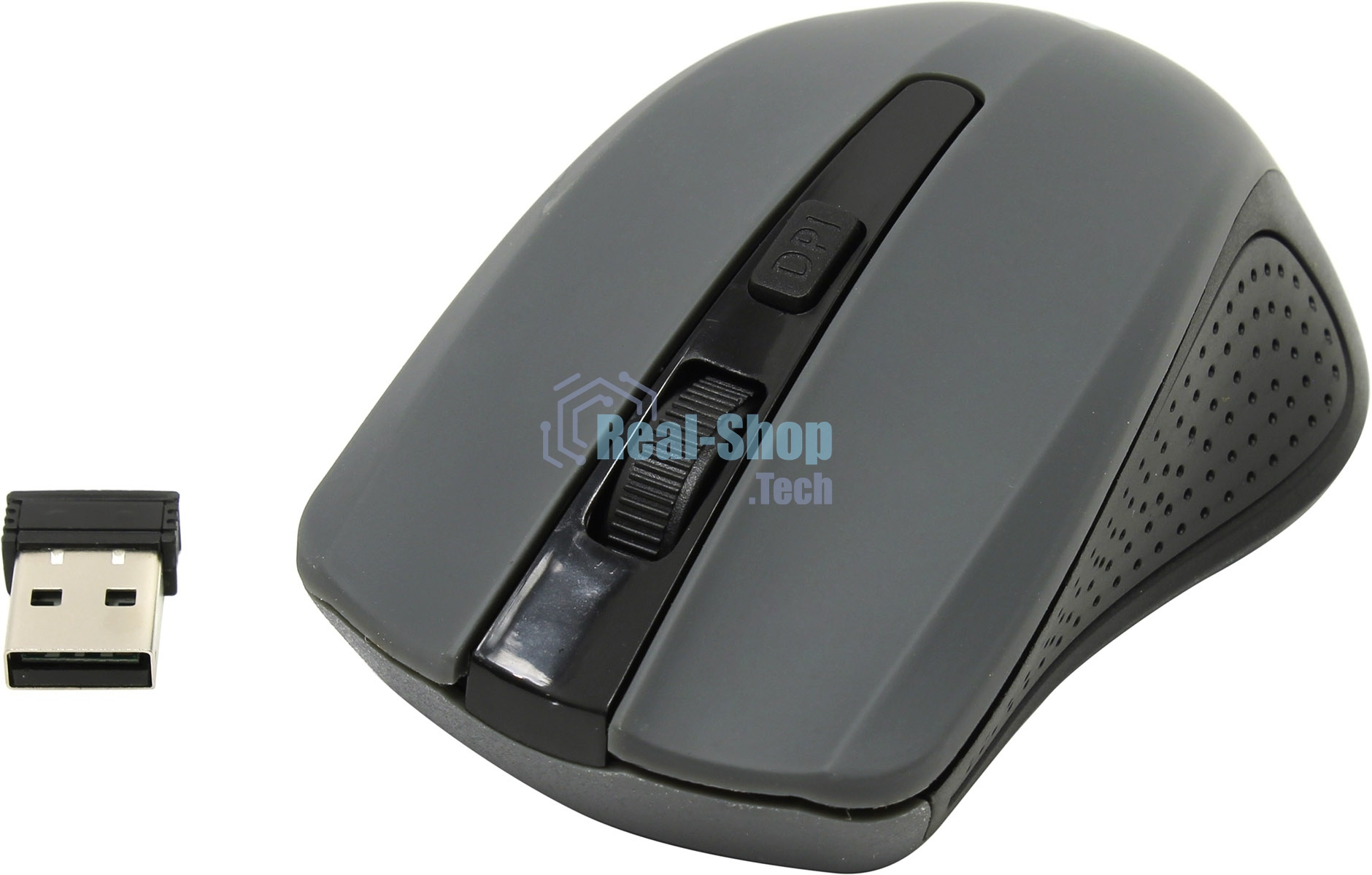 Мышь беспроводная Defender Accura MM-935 серый, 1600 dpi, радиоканал, USB, кнопки - 4