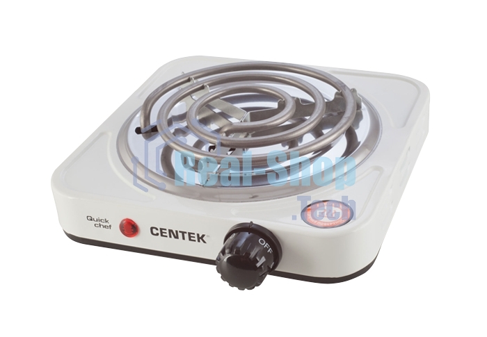 Плита настольная электрическая Centek CT-1508 белый
