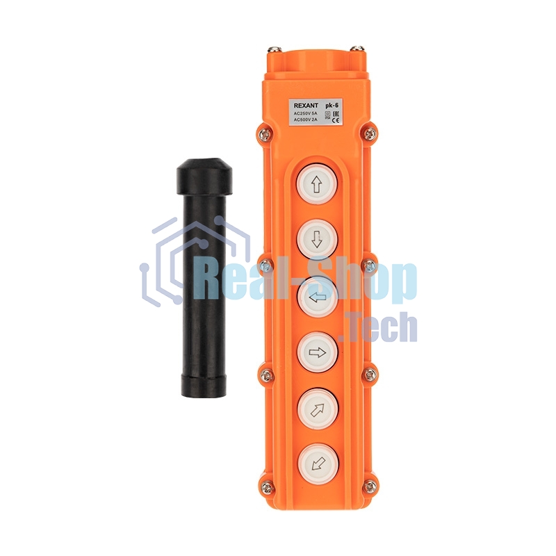 Пульт кнопочный Rexant ПK-6 на 6 кнопок IP54