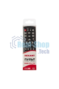 Универсальный пульт дистанционного управления Rexant для DVB-T2+TV (38-0012)