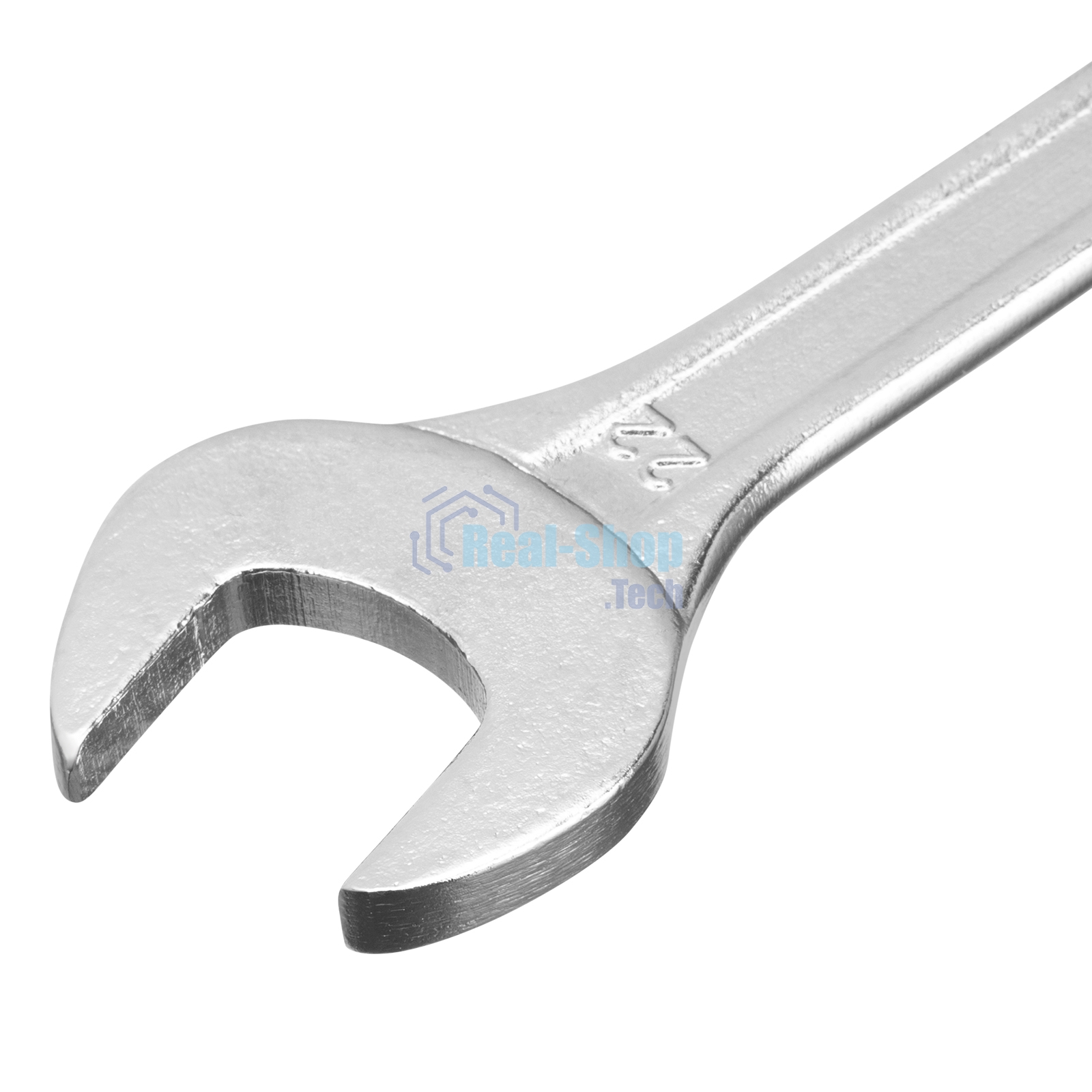 Ключ рожковый Sparta 19 х 22 мм, хромированный