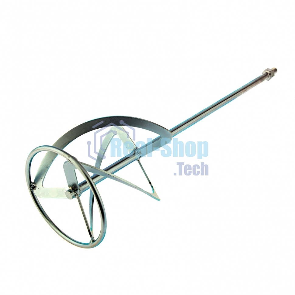 Насадка для миксера Сибртех, для тяжелых растворов,160 х 590 мм, оцинкованная,хвостовик резьба М14