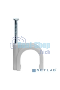 Скоба Navigator креп. круглая d8 с гвозд. NCR-08-50 (уп. 50 шт)