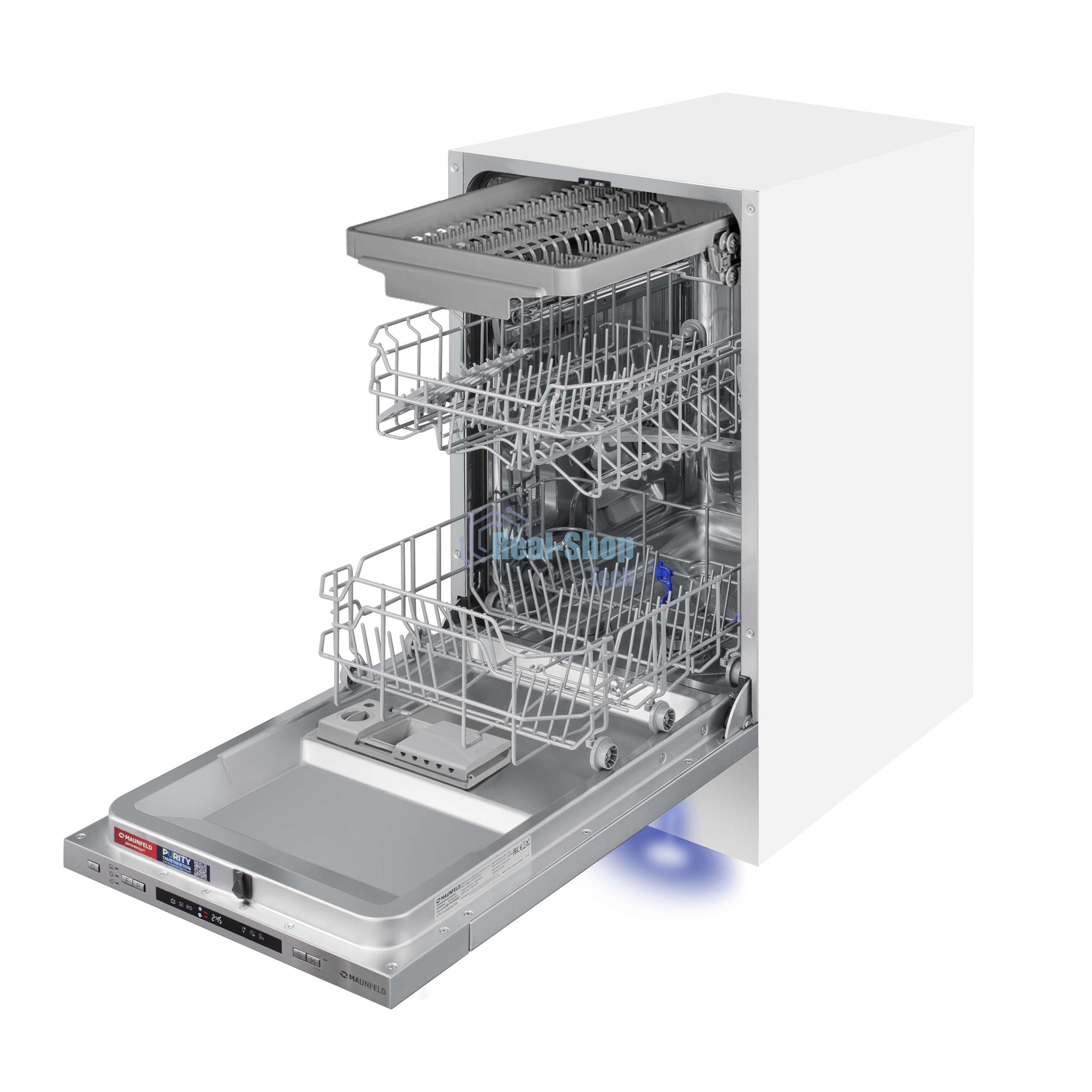 Встраиваемая посудомоечная машина Maunfeld MLP45130 Light Beam