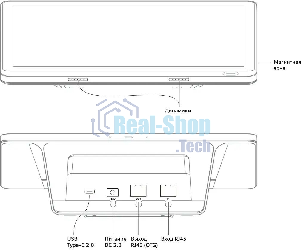 Видеотерминал Sber SDCP-10-001