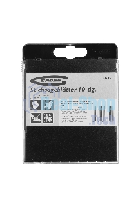 Набор полотен GROSS для электролобзика универсальный, 10шт., DIY, пластиковый кейс 78295