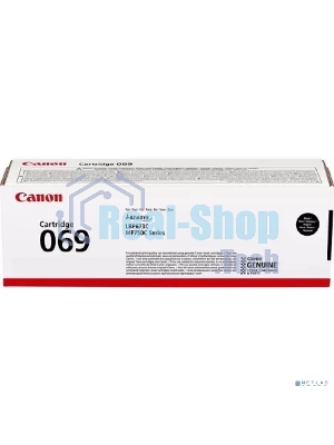 Картридж лазерный Canon 069BK (5094C002) черный (2100 стр.) для Canon MF752Cdw/754Cdw, LBP673Cdw