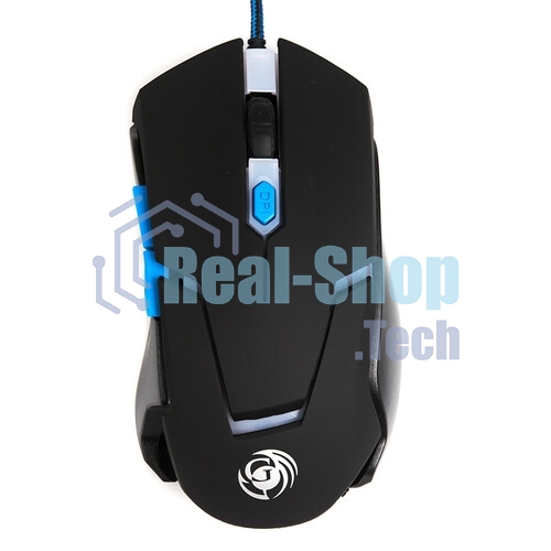 Мышь проводная Dialog Gan-Kata MGK-12U черный, 2400 dpi, USB, кнопки - 6
