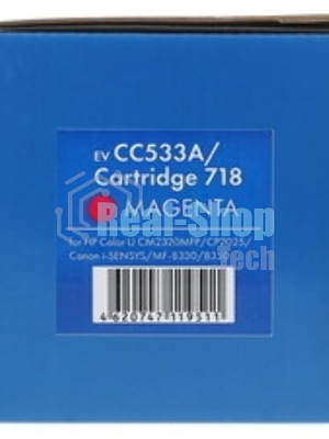 Картридж лазерный NVPrint совместимый HP CC533A/Canon 718 Magenta для для LJ Color CP2025/(2800k)