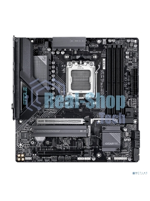 Материнская плата Gigabyte B850M EAGLE WIFI6E Socket AM5 AMD B850 4xDDR5 mATX AC`97 8ch(7.1) 2.5Gg RAID+HDMI+DP