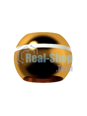 Корпус светильника C1105 PYG золото желтое полированное D100*H80mm MR16 GU5.3 LED 3W 4200K