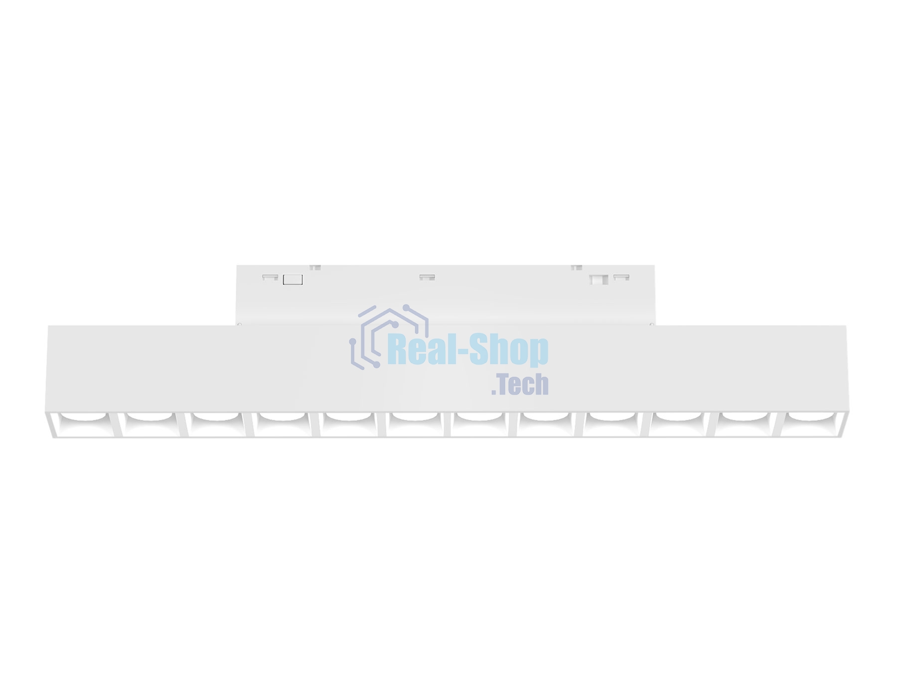 Трековый линейный светильник Ambrella light GL4490 WH белый IP20 12W 3CCT 3000-6000K SMART 48V 24° 218*22*25