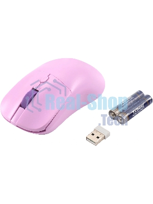 Мышь беспроводная/проводная Acer OMR501 ZL.MCE11.017 фиолетовый, кнопки - 4