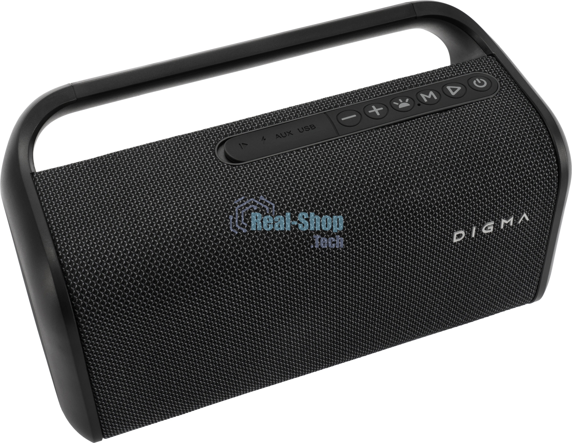 Колонка портативная Digma D-PS1526 черный 40W 2.0 BT 10м 3000mAh