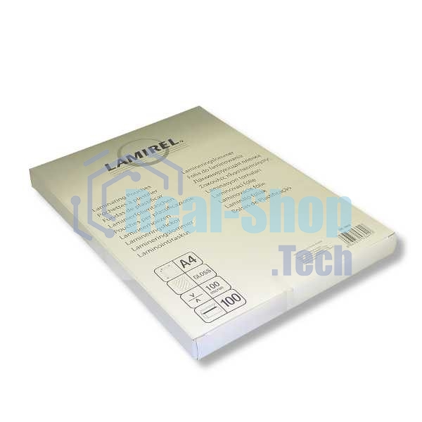 Пленка для ламинирования Lamirel 100мкм A4 (100 шт) глянцевая (LA-78658)