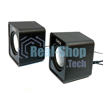 Акустическая система Dialog Colibri AC-02UP черный акустические колонки 2.0, 5W RMS, питание от USB