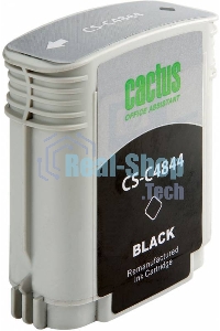 Картридж струйный Cactus CS-C4844 черный (72 мл) для №10 HP 2000/2500/1000/1100/1200