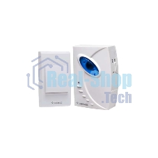 Звонок дверной беспроводной Космос полиф. 32 мелодии 150м бел.