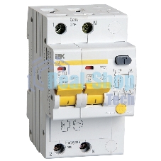 Выключатель автоматический дифференциального тока IEK АД12 2Р 10А 10мА