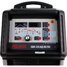 Сварочный аппарат Ресанта САИ-315АД инвертор MMA DC/TIG DC 13.8кВт