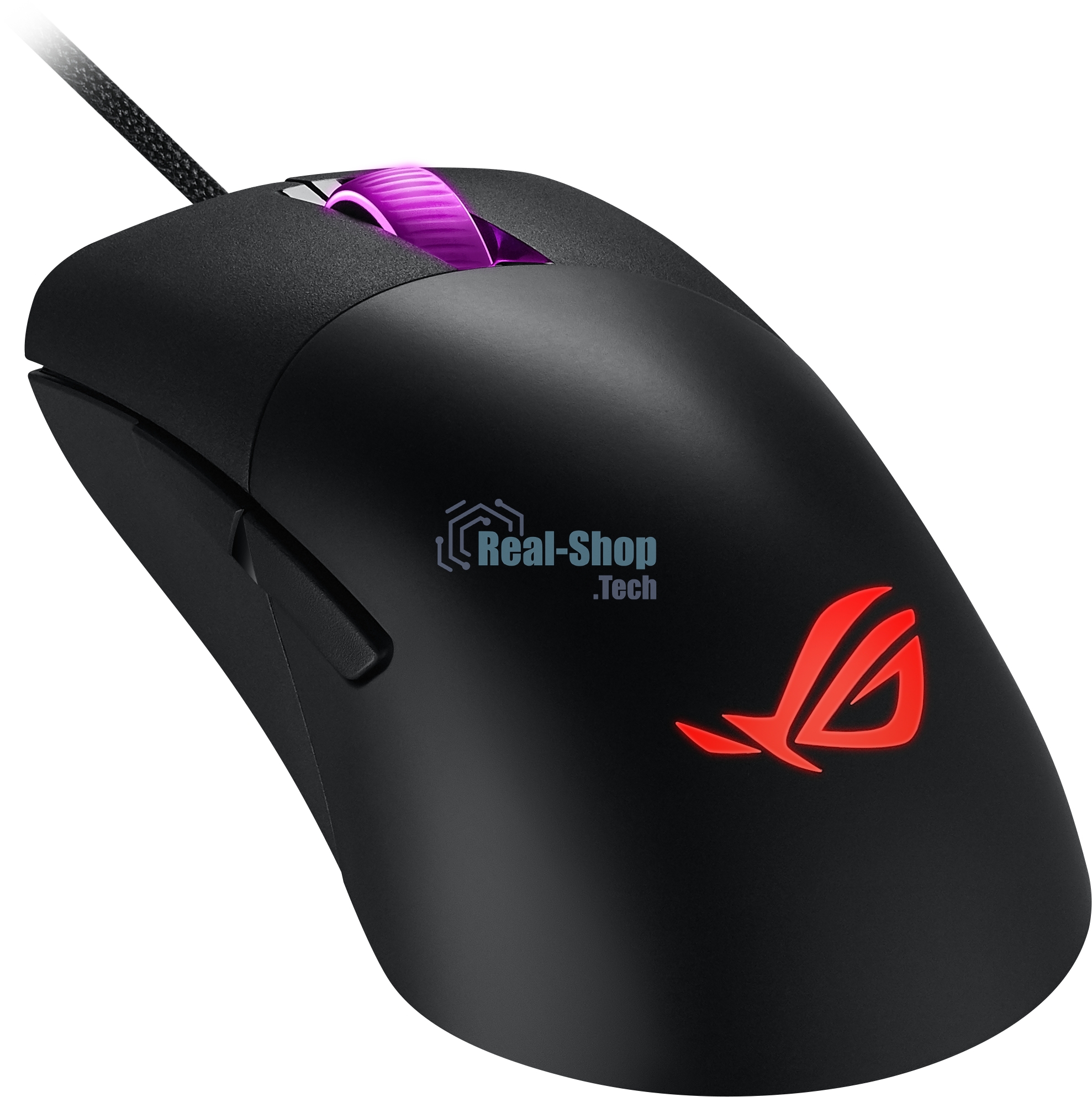 Мышь проводная ASUS ROG Keris черный, 16000 dpi, USB, кнопки - 7