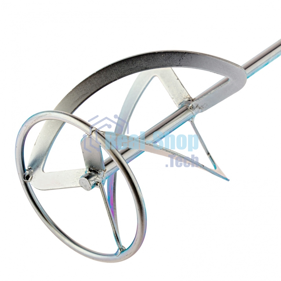 Насадка для миксера Сибртех, для тяжелых растворов,160 х 590 мм, оцинкованная,хвостовик резьба М14