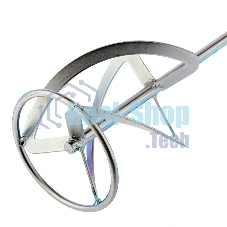 Насадка для миксера Сибртех, для тяжелых растворов,160 х 590 мм, оцинкованная,хвостовик резьба М14