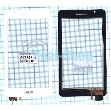 Сенсорное стекло (тачскрин) для Asus Fonepad 7 FE171/FE171CG белое