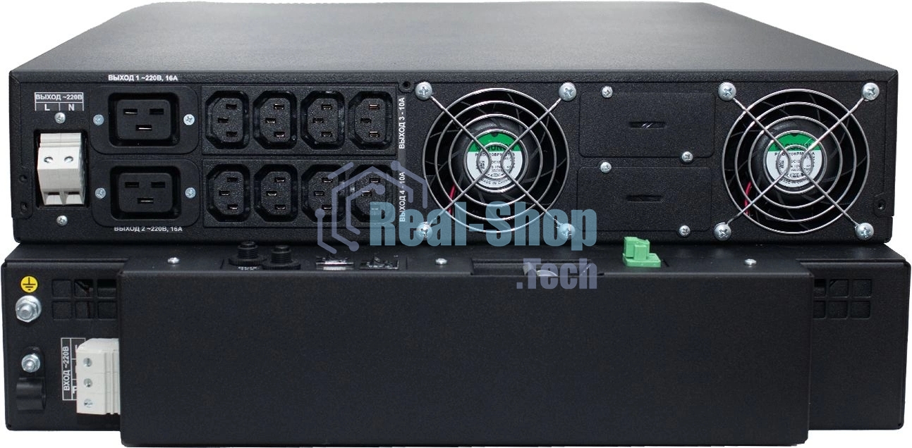 Источник бесперебойного питания Штиль STR1110SL 8000Вт/10000ВА/IEC320 С13х8/IEC320 С19х2