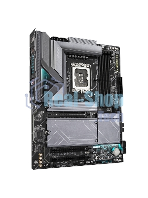 Материнская плата Gigabyte Z890 EAGLE WIFI7, LGA 1851, Intel Z890, 4xDDR5, 4xSATA, 4xM.2, 1xPCIe 5.0 x16, 2xPCIe 4.0 x4, 1xDP, 1xUSB-C, 1x 2.5Gb LAN, 4xUSB-A 3.2 Gen 1, 2xUSB-A 3.2 Gen 2, 3x3.5 мм, 7.1, 1xUSB4, ATX