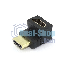 Удлинитель HDMI папа-мама угловой вверх