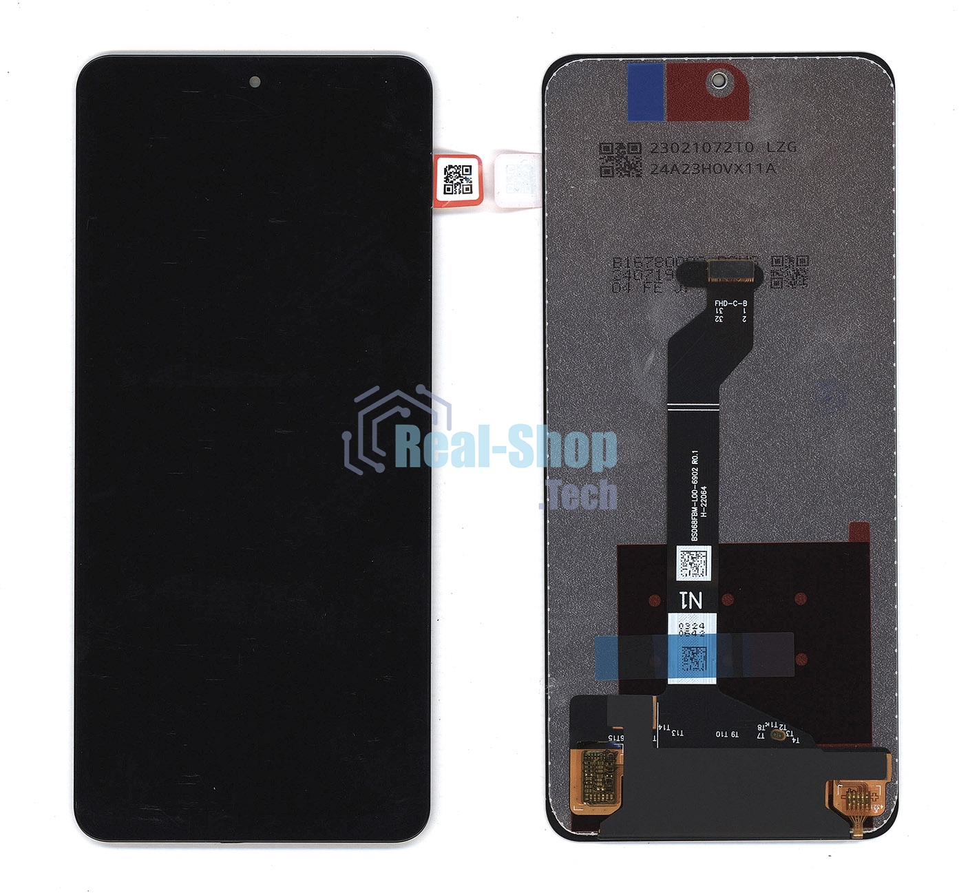 Дисплей для Huawei Nova 9 SE, Honor 50 SE в сборе с тачскрином черный (tft)