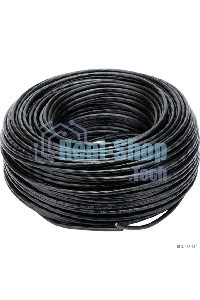 Кабель Cablexpert (RU) FTP indoor 4x2x0.51, медный, кат.5e, однож., 100м, box, серый