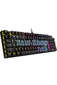 Клавиатура проводная игровая Sven KB-G9300 черная (Outemu Blue switches,104кл., подсветка)