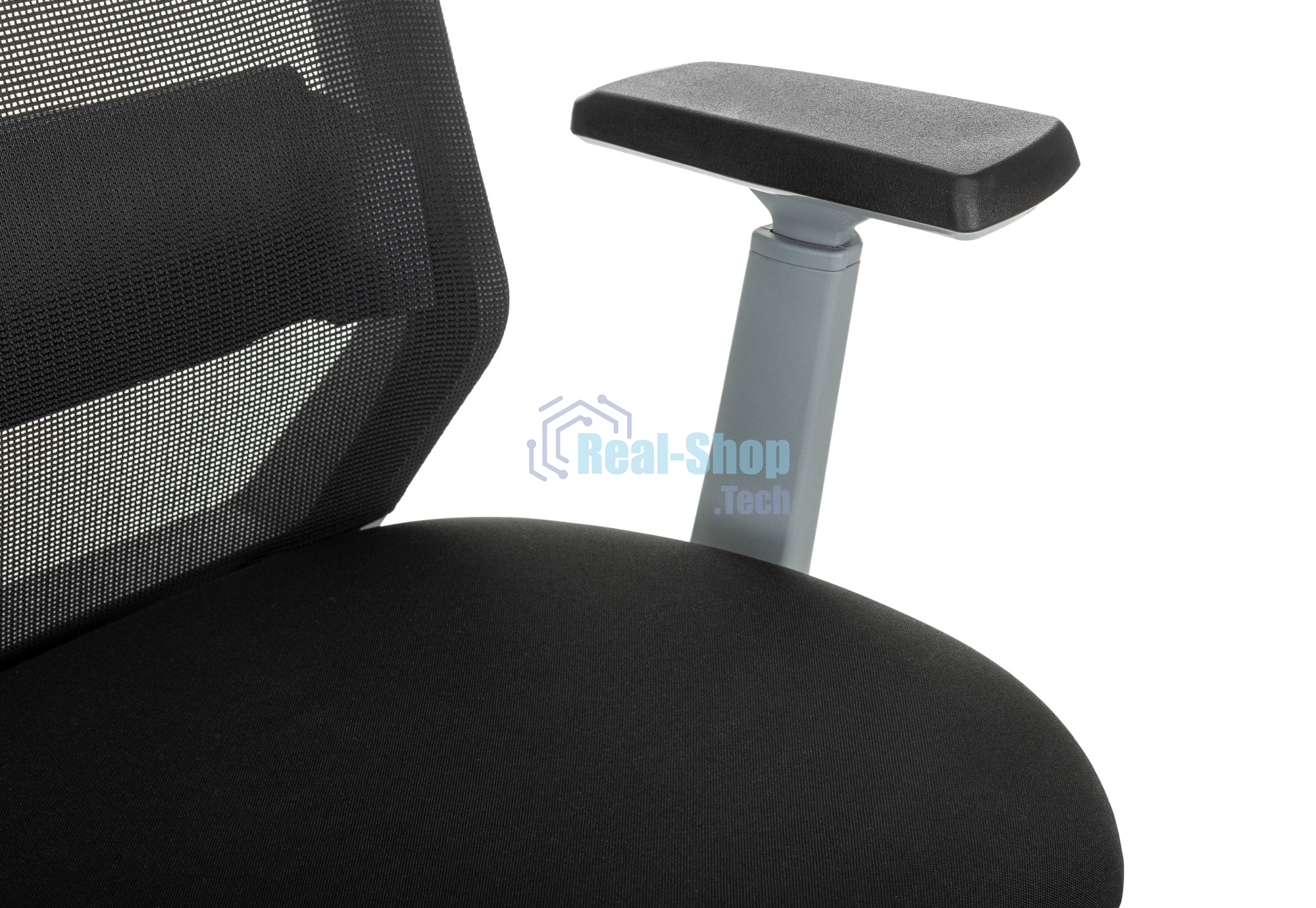 Кресло руководителя Бюрократ MC-G611NL-H черный Elastic-102 с подголов. крестов. 4-луч. пластик пластик серый