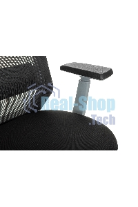 Кресло руководителя Бюрократ MC-G611NL-H черный Elastic-102 с подголов. крестов. 4-луч. пластик пластик серый