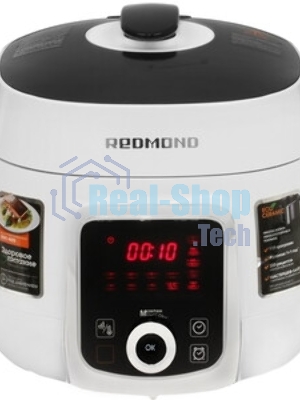 Мультиварка-скороварка Redmond RMC-P470 5л 1000Вт белый/черный