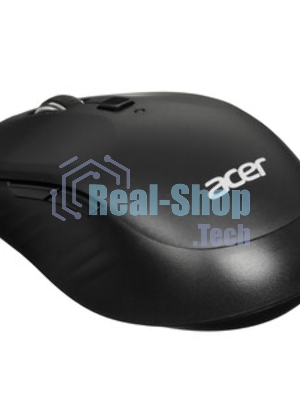 Мышь беспроводная Acer OMR300 черный, 1600 dpi, радиоканал, USB, кнопки - 6
