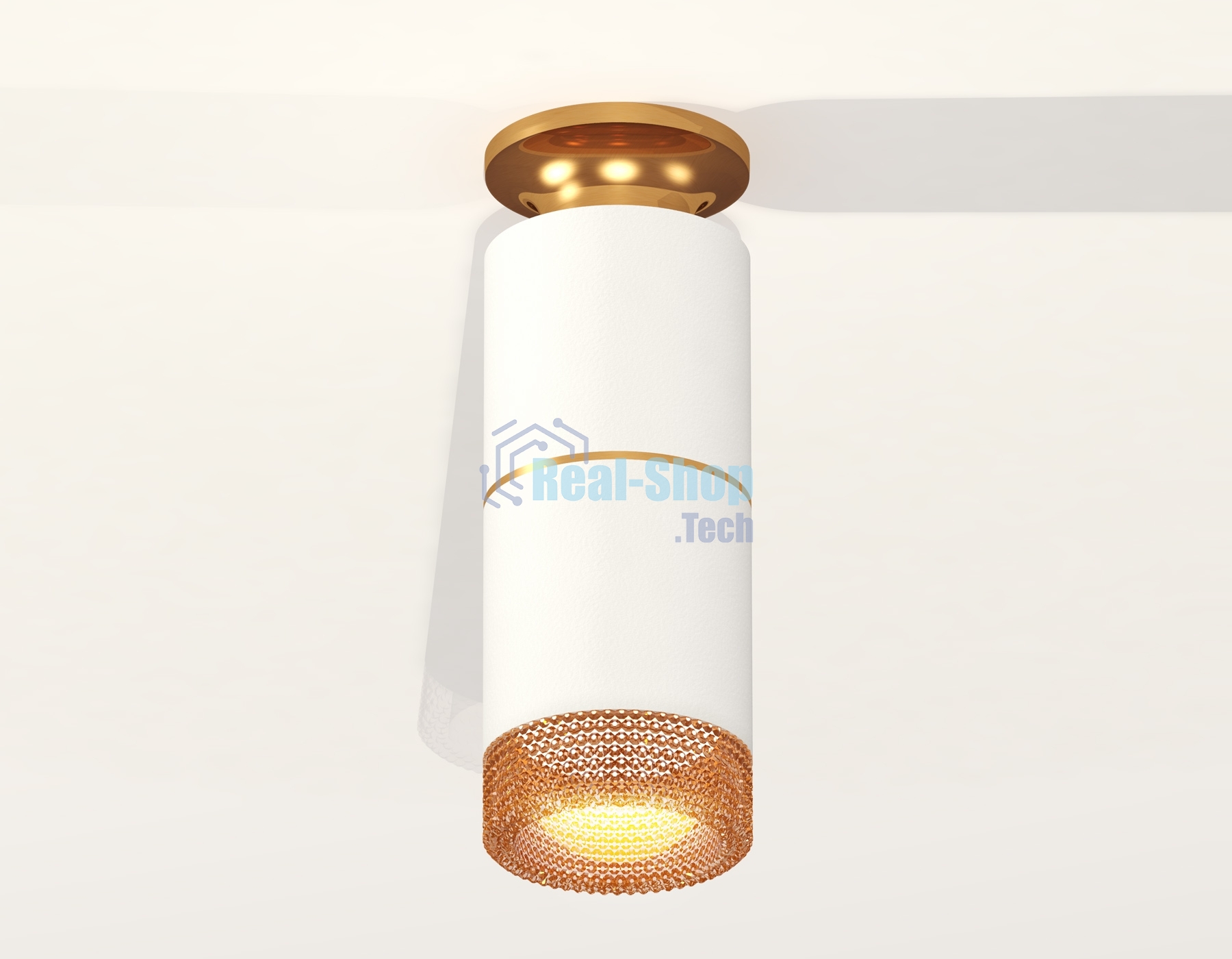Светильник Ambrella Light XS6301261 SWH/PYG/CF белый песок/золото желтое полированное/кофе MR16 GU5.3