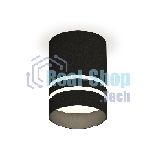 Светильник Ambrella Light XS7402032 SBK/FR черный песок/белый матовый MR16 GU5.3 (C7402, N7142)