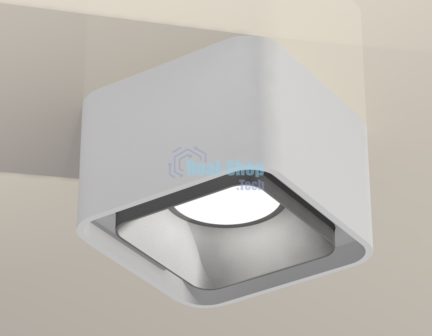 Светильник Ambrella Light XS7832003 SWH/SSL белый песок/серебро песок MR16 GU5.3 (C7832, N7703)