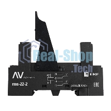 Разъем для реле РM slim 22/2 AVERES EKF rms-22-2