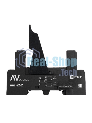 Разъем для реле РM slim 22/2 AVERES EKF rms-22-2