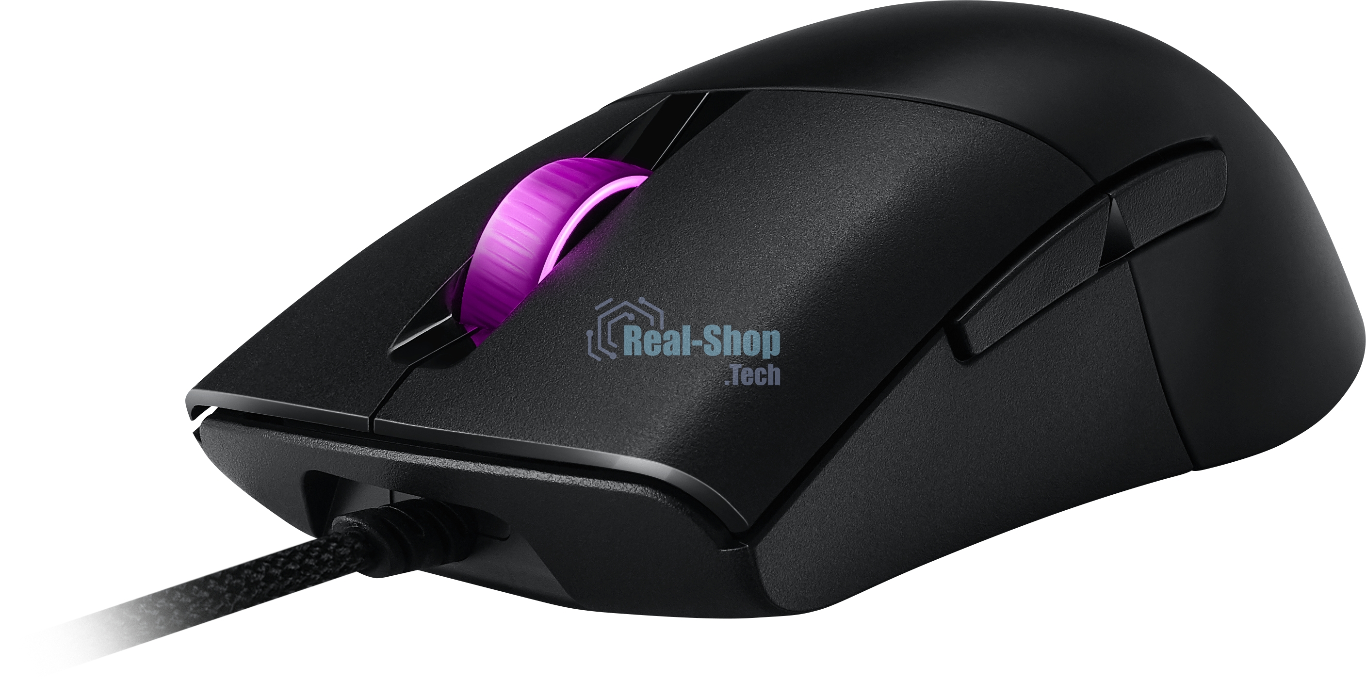 Мышь проводная ASUS ROG Keris черный, 16000 dpi, USB, кнопки - 7
