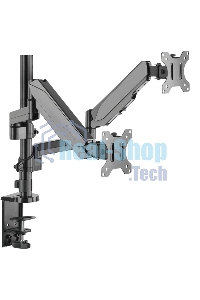 Кронштейн (держатель) ONKRON G140 для двух мониторов 13