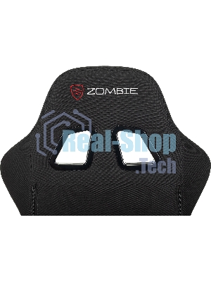 Кресло Бюрократ Zombie Predator Neo Black черный, экокожа, 120 кг, механизм качания