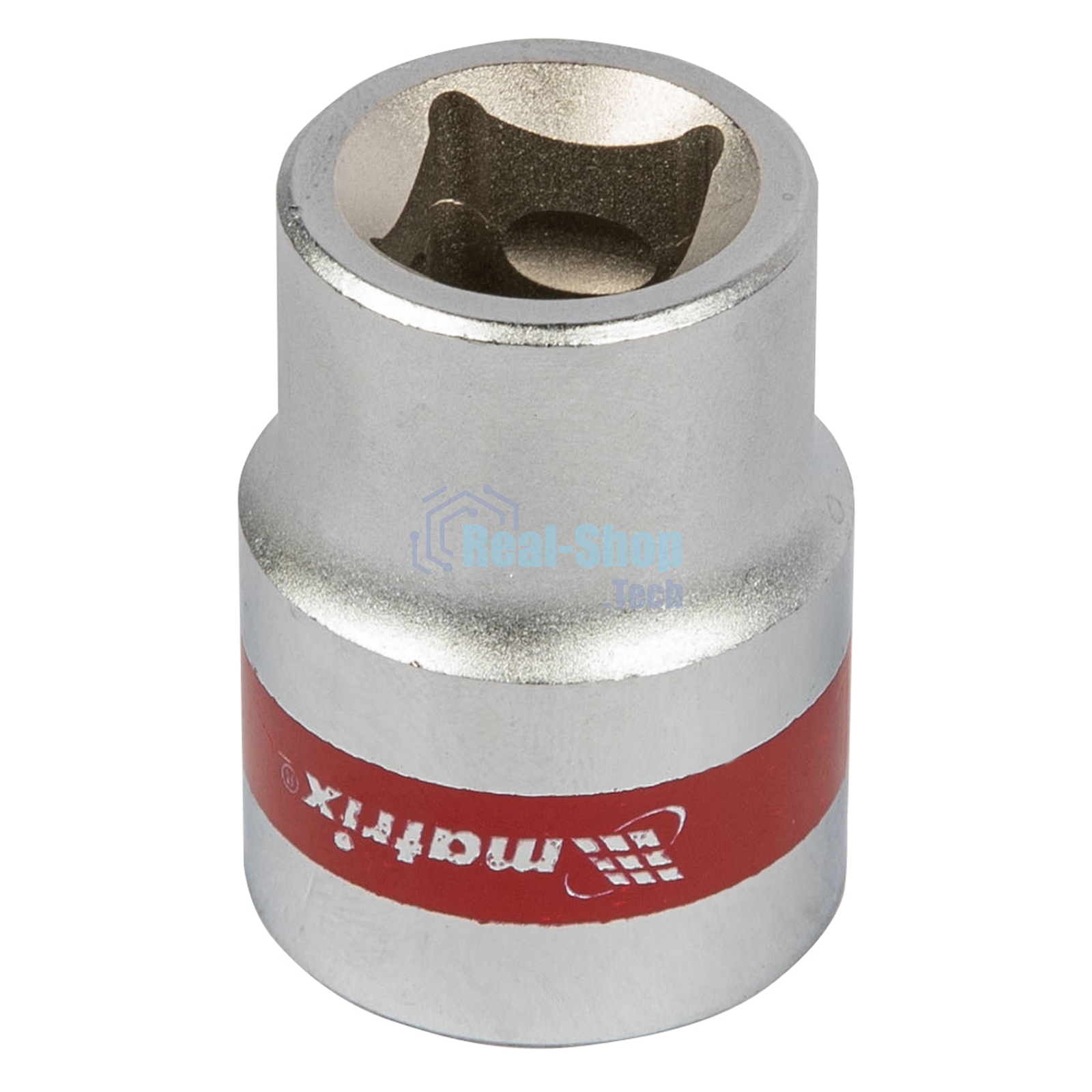 Головка Matrix торцевая 21мм 6-гранная crv под квадрат 1/2'' хромированная