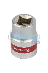 Головка Matrix торцевая 21мм 6-гранная crv под квадрат 1/2'' хромированная